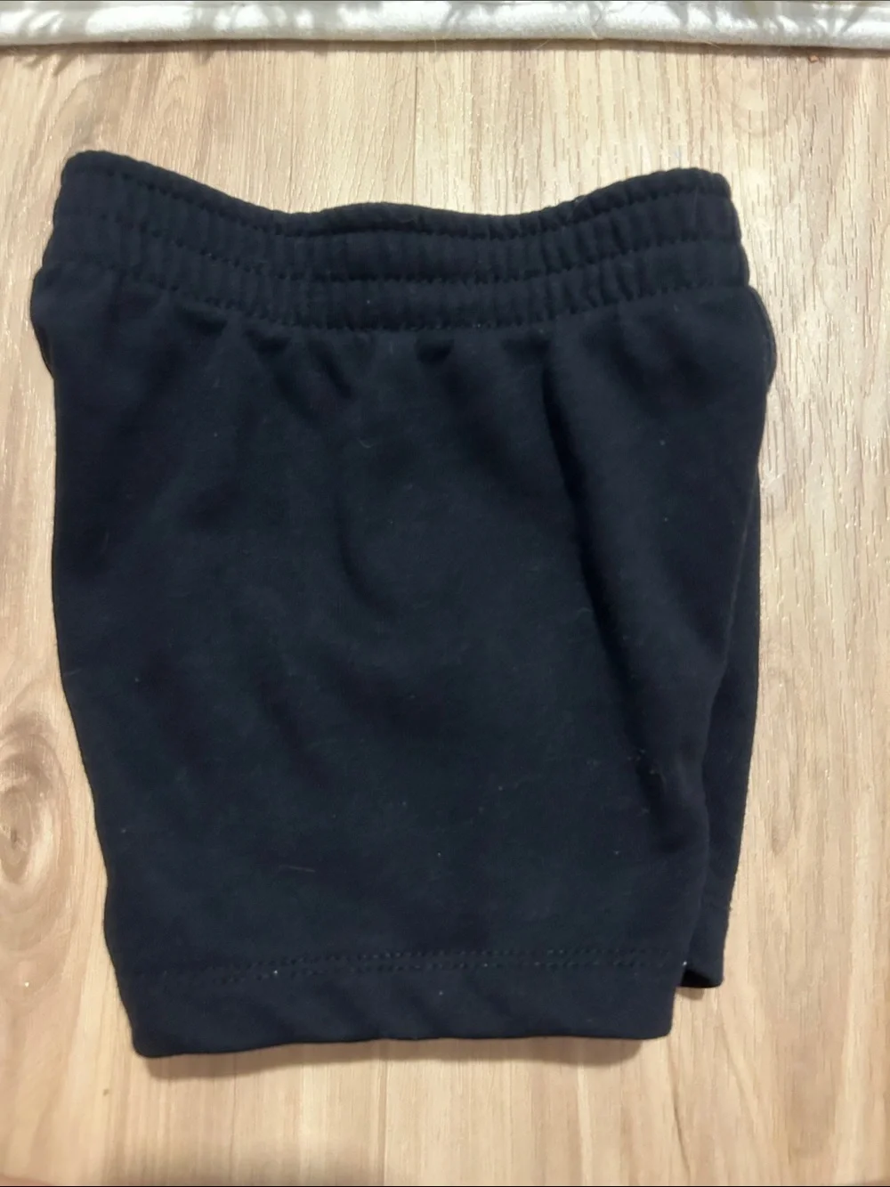 Nike Black Shorts with White Swoosh